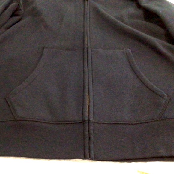Ladies’ Lands’ End Zip-Front Hoodie - Size Medium - Picture 3 of 4